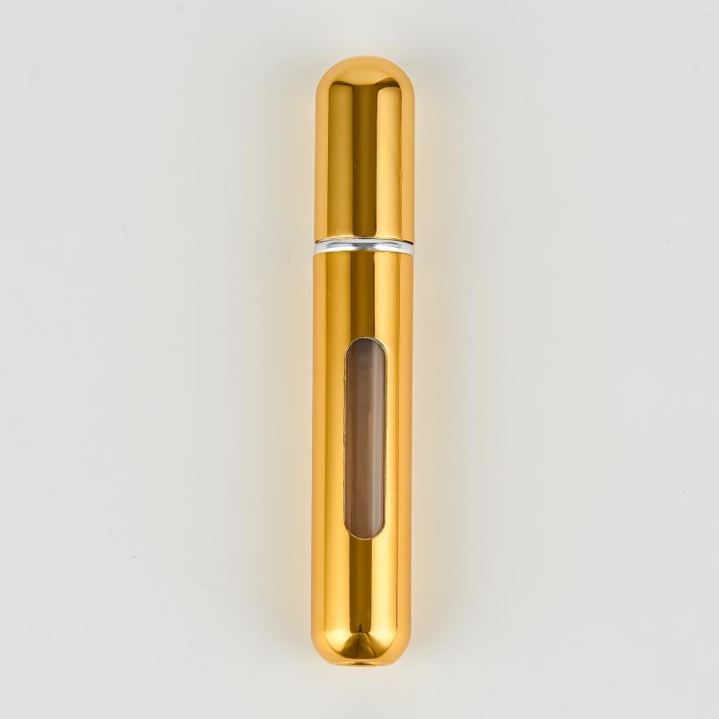 5 מ"ל 8 מ"ל בקבוק בושם מיני נייד למילוי חוזר עם משאבת ריסוס, מיכלים קוסמטיים ריקים, בקבוק אטומיזר לכלי נסיעות