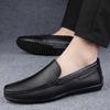 Genuine Leather All-match Breathable Loafers Fashion Men Shoes Mens Casual Moccasin Comfortable High Quality Driving Boat Shoes