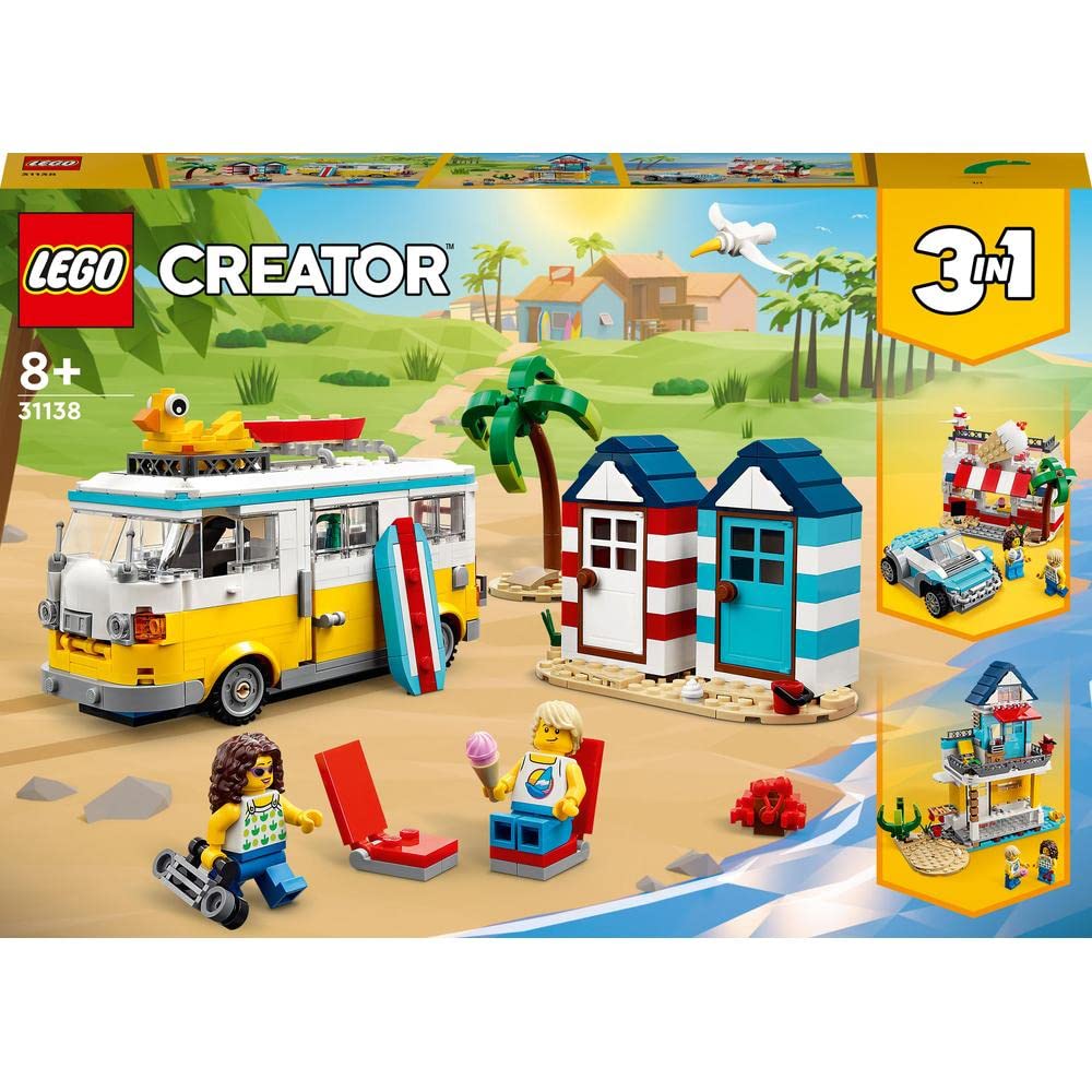 LEGO 31138 Beach Camper Van - New.
