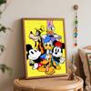 Disney Mickey Mouse Friends digital oil painting diy coloring handpainted handpainted filling home decoration gift canvas wall art