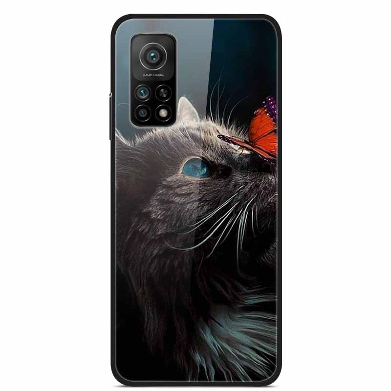 For Xiaomi Redmi Note 11 Case 11Pro 5G Tempered Glass Luxury Hard Back Cover For Xiaomi Redmi Note 11s Case Note11 Pro 5G Coque