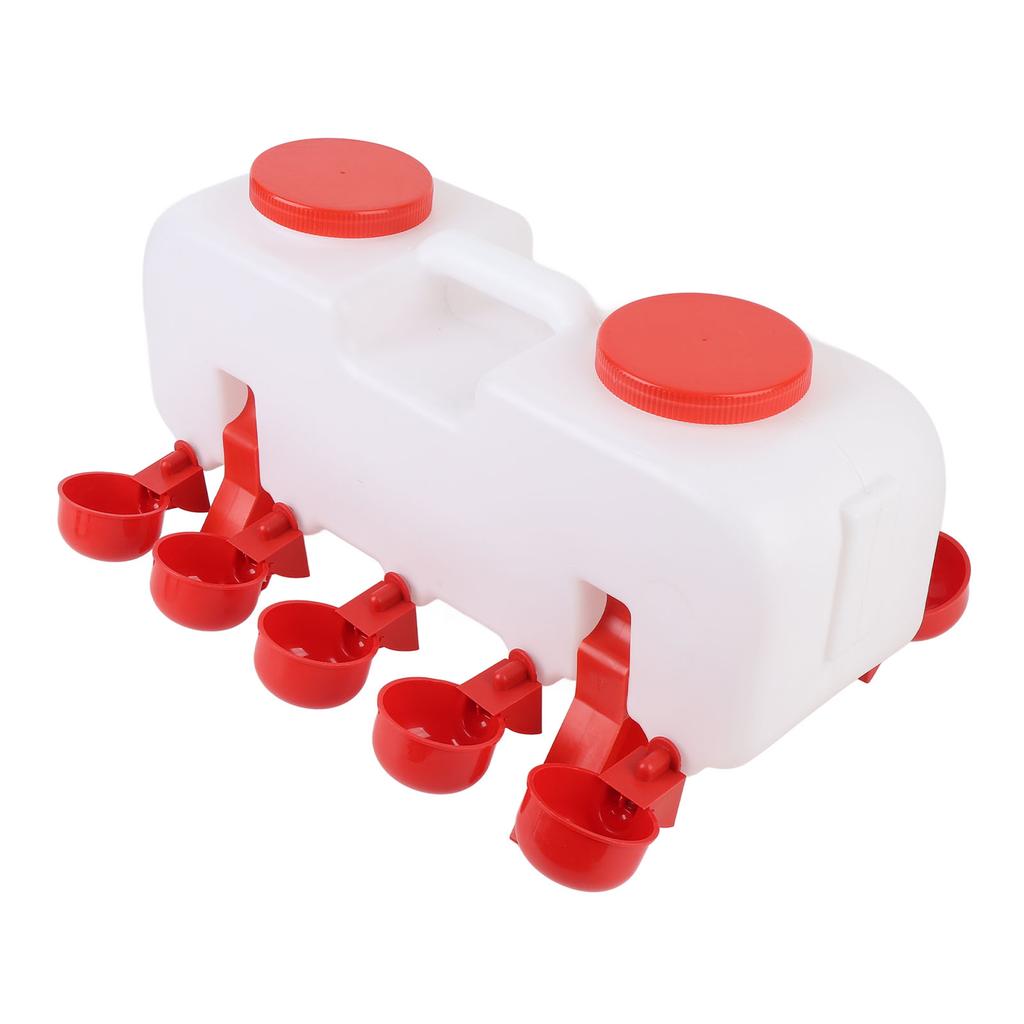 Automatic Chicken Waterer High Capacity Sturdy ABS Waterer Poultry Duck Water Feeder Drinking