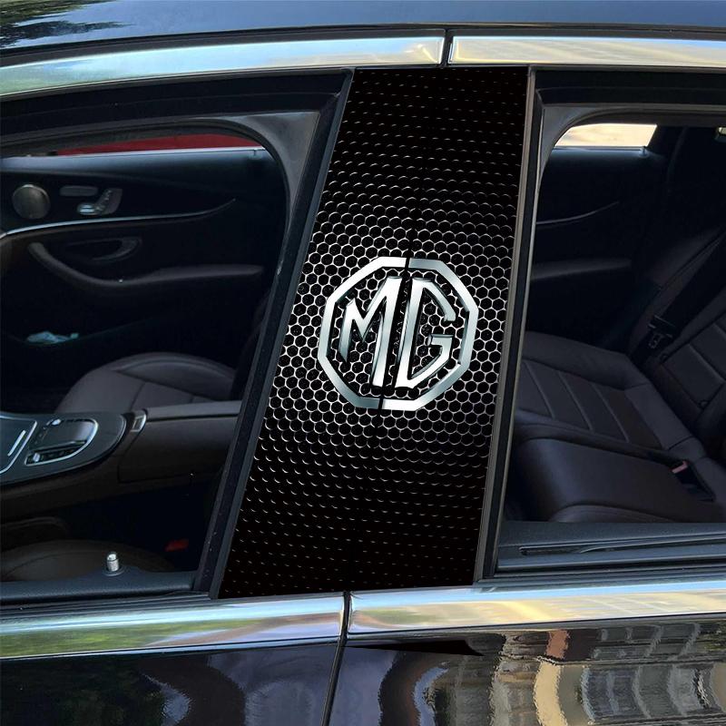 Morris Garages Car Stickers Car Middle Column Creative Stickers For MG HS ZST E MG3 MG5 MG6 MG7 Car Modification Decorative Film