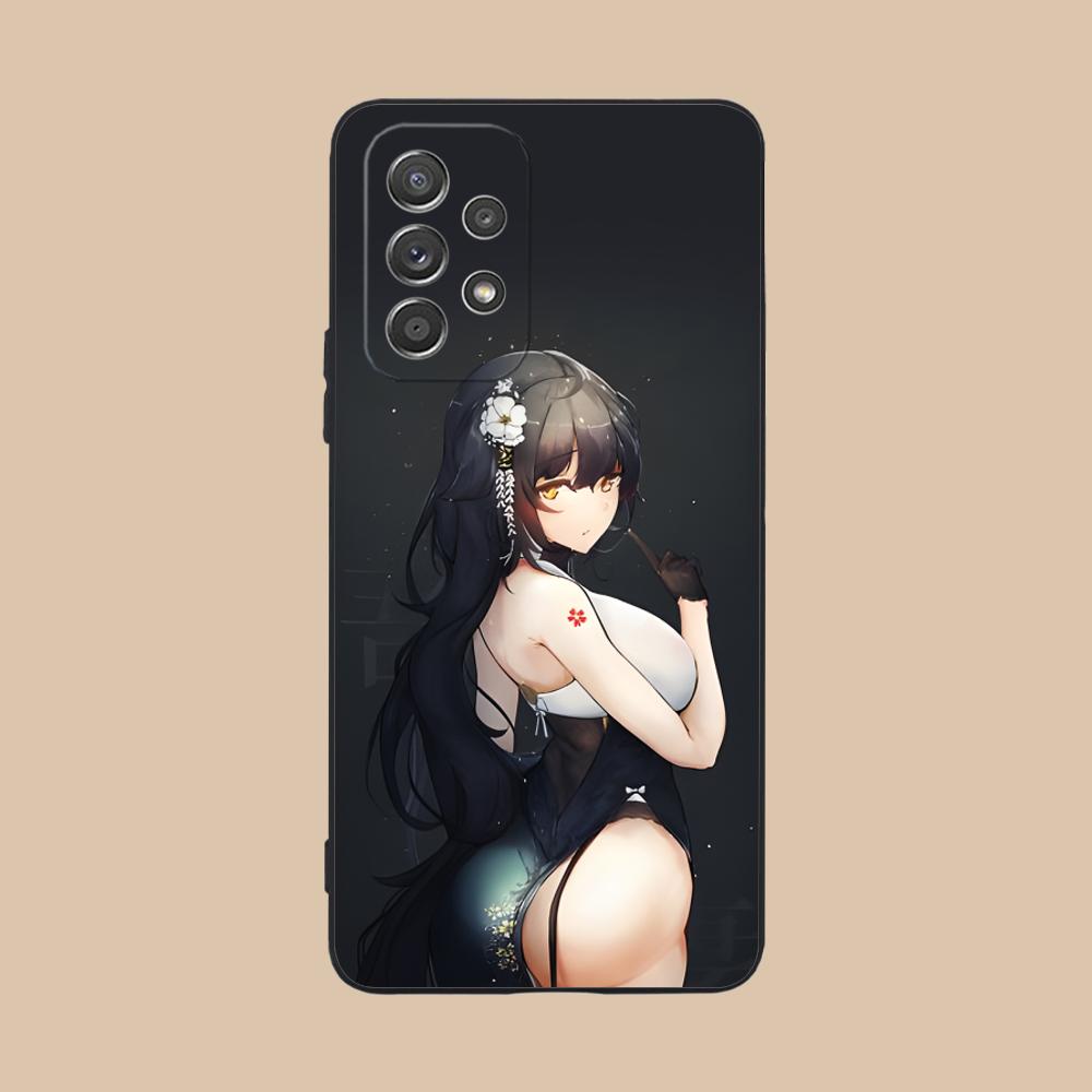 Azur Lane Azuma Mobile Phone Case for Samsung Galaxy A73 72 71 70 56 55 54 53 52 36 35 34 23 16 15 5G Colour Protective Cover