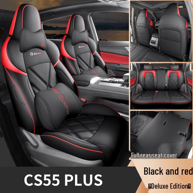Compatibel met Changan CS55 Plus modellen, volledige stoelhoezen van de tweede en derde generatie voor gebruik in alle seizoenen.