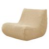 1 PZ Copridivano Elasticizzato Senza Braccia Trama a Quadretti Seersucker Copertura per Divano da Terra Lounge Slipcover Copridivano Singolo Rilassante per Poltrona da Focolare Decorazione per Casa in Camera da Letto