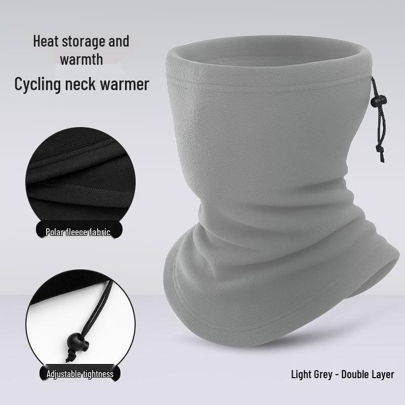 Adjustable Multifunctional Neck Warmer: Windproof Skiing & Cycling Gaiter for Autumn & Winter