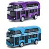 Simulation Alloy Car Model Mini Pull Back Bus Kids Children Educational Toy