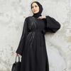Viona Stone Abaya Damen Spezielle Oberbekleidung Abaya Topcoat Langes Kleid