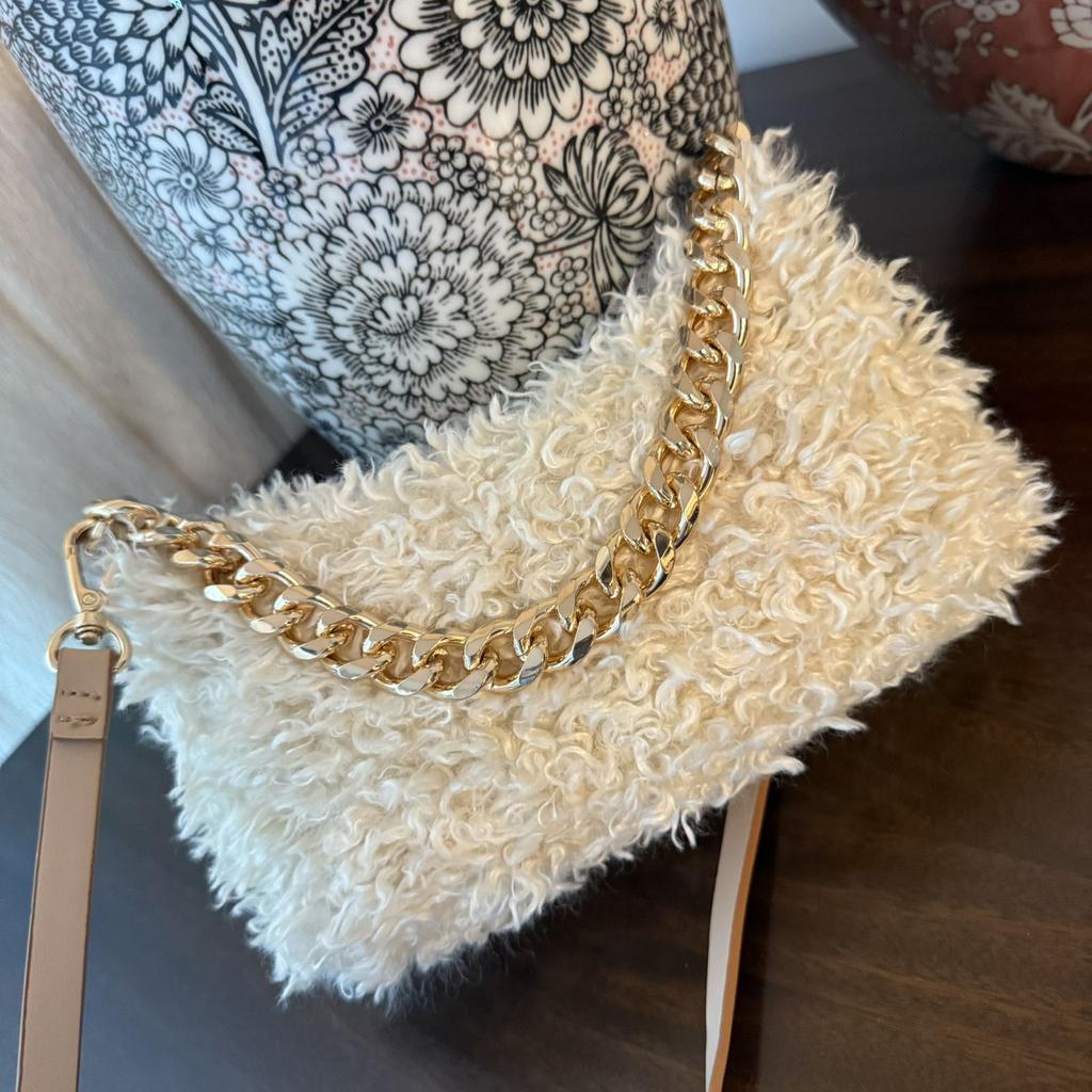 Commuting Crossbody Bag Satchel Bag Furry Bag Stuffed Bag