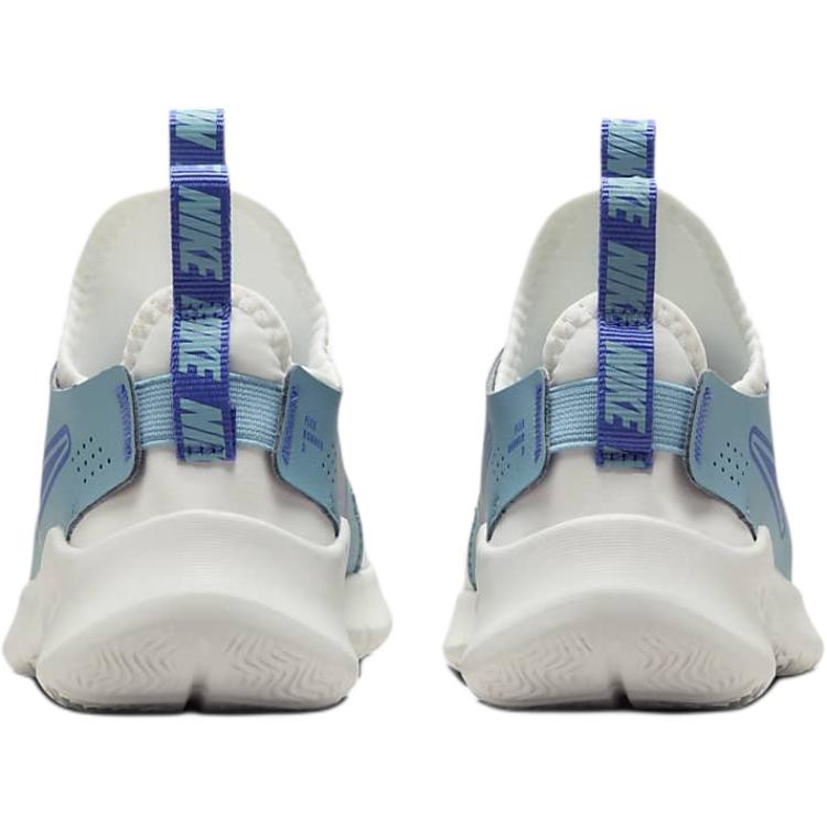 Nike Flex Runner 3 Comfortable Versatile Non-Slip Durable Low-Top Kids Running Shoes Kids Sneaker White Green FN1449-103