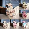 Waterproof Graffiti Phone Case For ZTE Blade A52 Full Wrap Card Slot Back Cover Protective Shockproof Cute Cartoon Cover