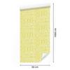 Polynesian Geometric Pattern Cream Wallpaper 50x1000