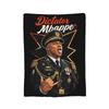 Pipini M-Mbappes Novelty Football  Fleece Throw Blankets Funny  Blankets for Sofa Bedroom Warm Bedroom Quilt,