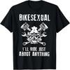 Funny Motorcycle Lover Graphic Women Men Motorbike Rider T-Shirt