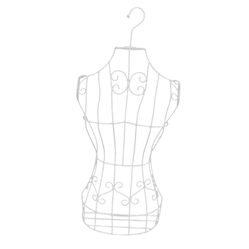 Female Mannequin Upper Mid Torso Hanging Made of Sturdy And Stable Iron for