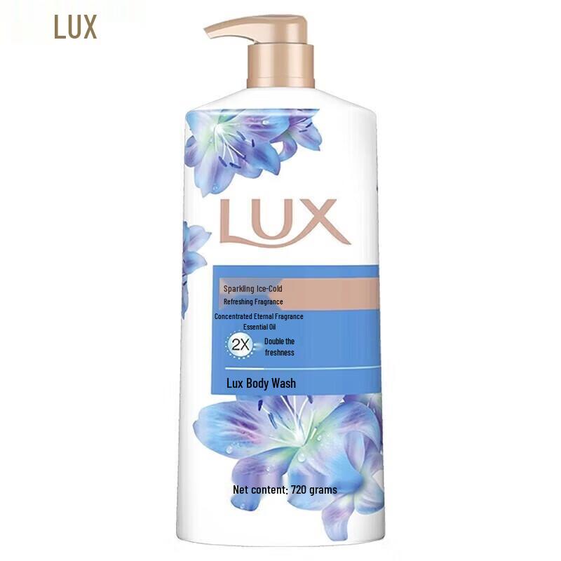 lux Refreshing Ice Cool Shower Gel & Freesia Hand Soap Set