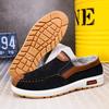 Men's shoes spring casual shoes new light breathable versatile canvas shoes men's pedals old Beijing durable