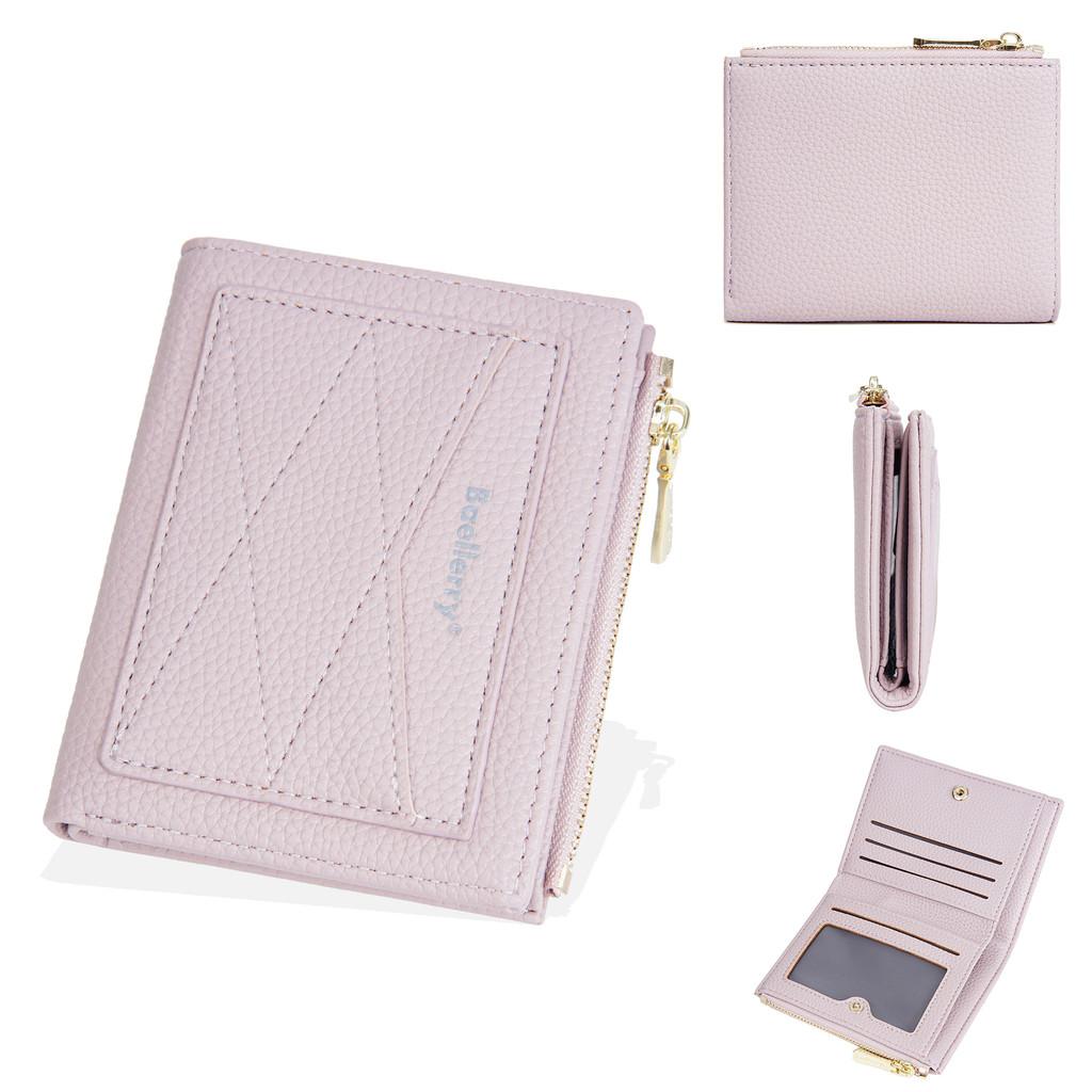 Short Pu Wallet With Multiple Card Compartments And Durable Material For Everyday Carry