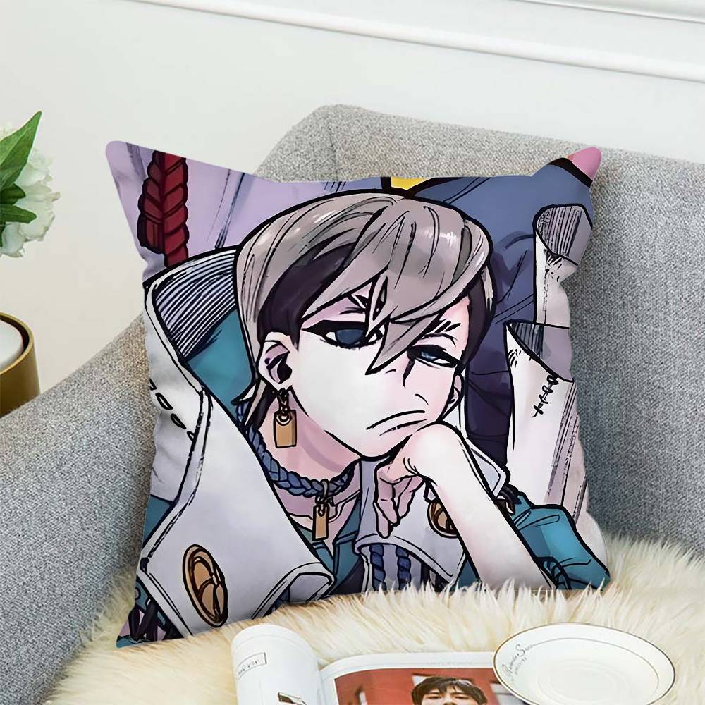 Anime Gachiakuta Pillow Case Double-Sided Printing Cushion Cover 45x45 Decorative Cushions Sofa Home Decor Soft Pillowcase