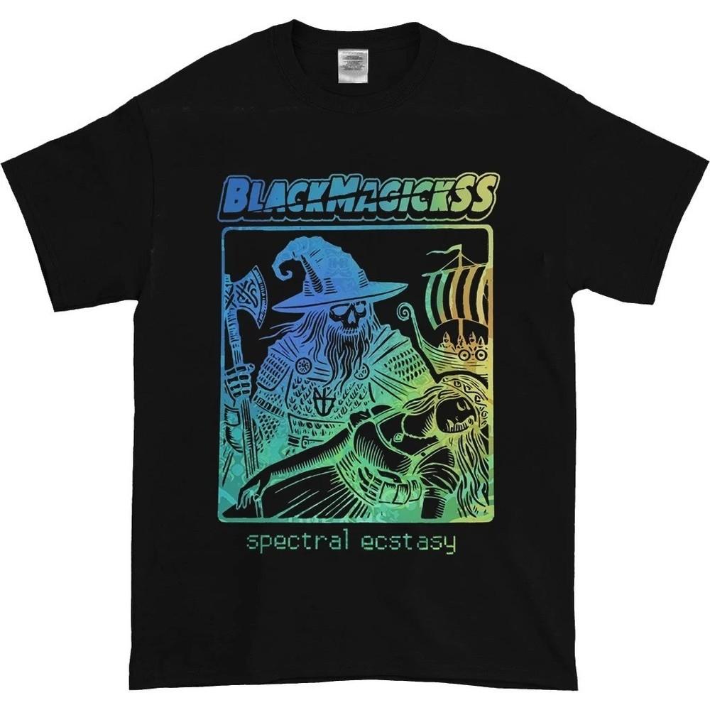 Black Magick SS Band Spectral Ecstacy Unisex black T Shirt Full Size S-5XL OB860 Unisex T-Shirt XL