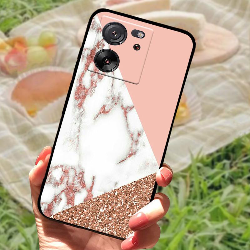 For Xiaomi 13T Pro 5G Case Mi 13 T 5G Cute Tiger Soft Silicone TPU Phone Cover Cases For Xiaomi 13 Capa Mi 13 Pro Bumper Shells