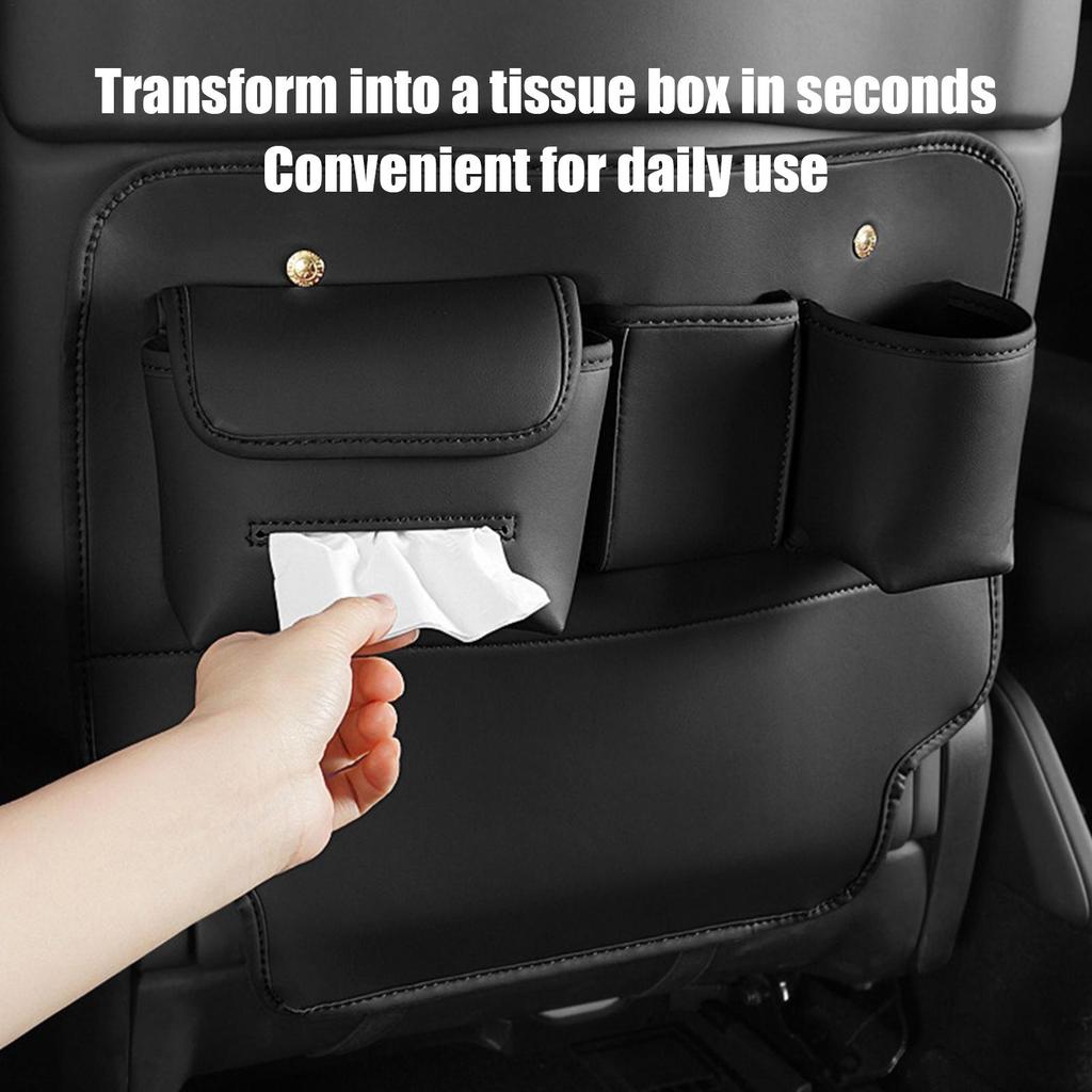 Rücksitztaschen Auto Organizer Aufbewahrungstasche Rückseite Sitz Organizer Schmutzschutz für Getränke Spielzeug Wasserflasche Regenschirm Pendeln