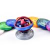 3D Printed 7-Ring Fidget Spinner Universal Gyro Gravity Rotating Anxiety Relief Office Decompression Sensory Toy for Party Gifts