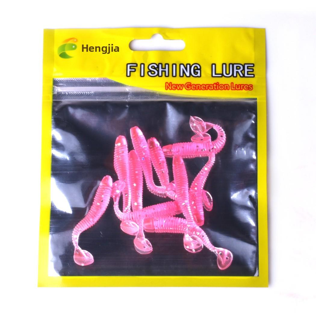 

10pcs LuyaT Soft Tail Bait Fishing Gear And Supplies for Angling 5CM-0.6G