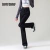 BEAUTIFUL WARDROBE Women's Petite High-Waist Straight-Leg Jeans