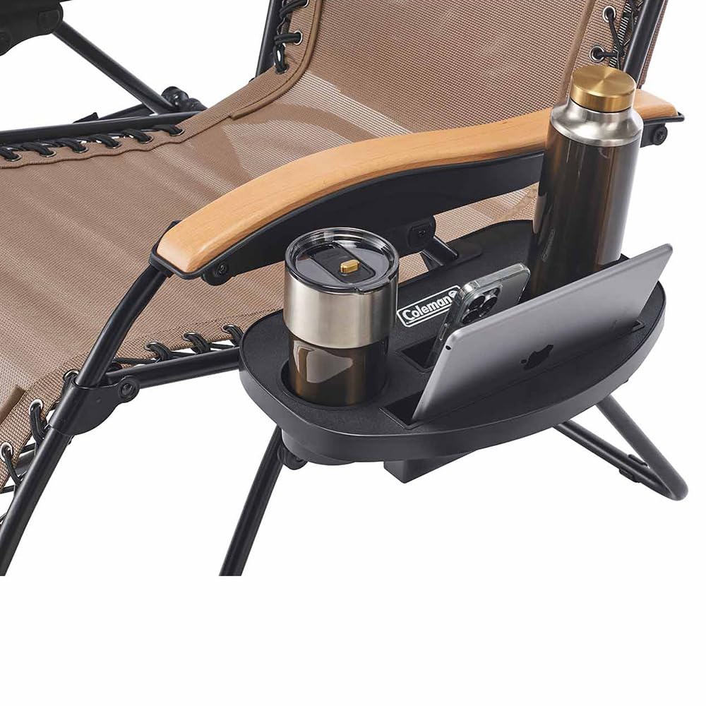 Coleman Cup Holder IC Infinity Chair Drink Holder Book Holder Tablet Holder Smartphone Holder Easy to Install Portable Lightweight Outdoor Leisure