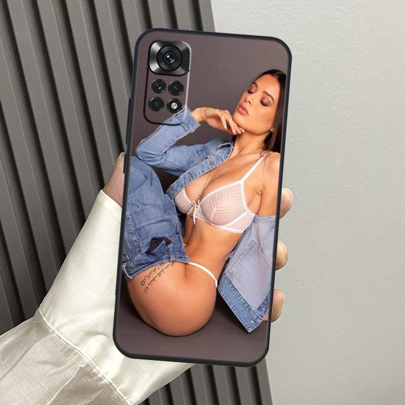 Sexy Lana Rhoades Case For Xiaomi Redmi Note 13 Pro 14 12 11 10 15 Pro Plus Redmi 14C 13C 15C 10C 12C 15 Funda