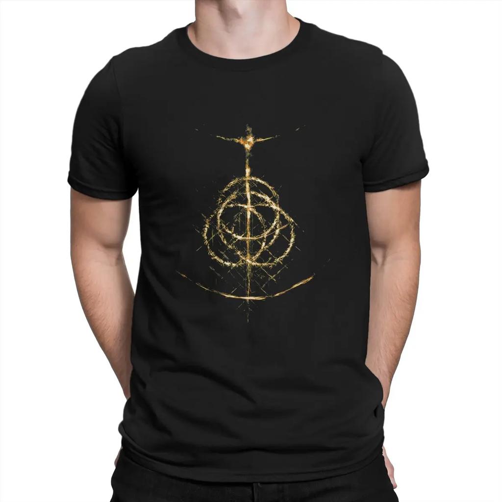 T-shirt Anello Uomo DARK SOULS Fantastici Cotone Magliette Girocollo Manica Corta T-shirt Idea Regalo Top