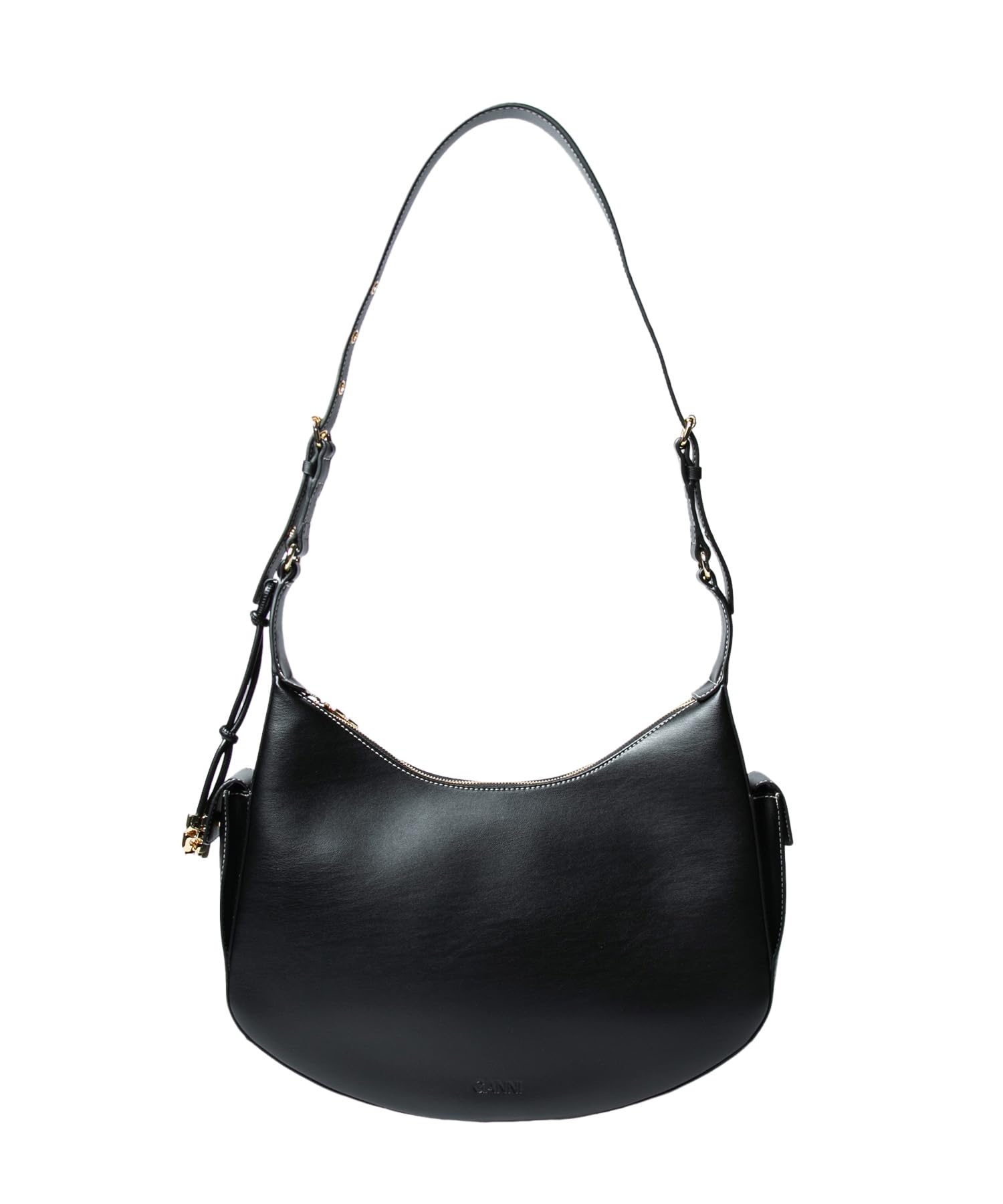 

Shoulder Bag A5677 5893 LARGE HOBO BLACK [Gunny] Women s [Item] чорний