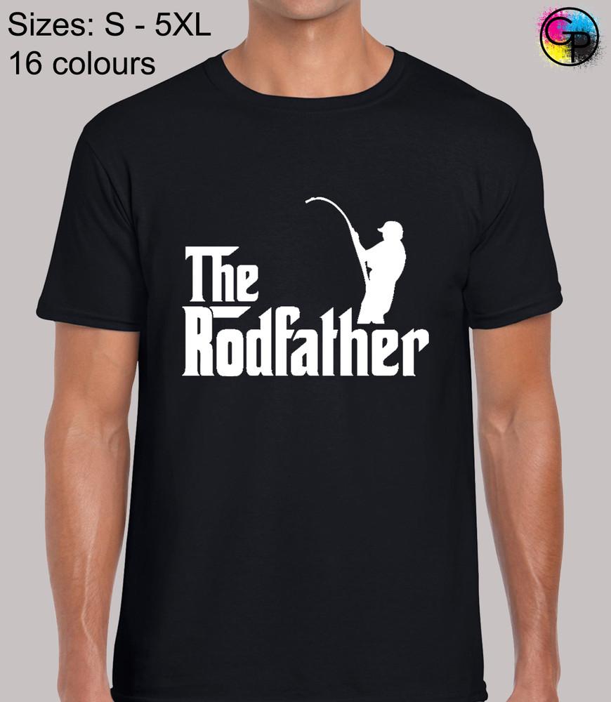 

Футболка The Rodfather Classic для карповой рыбалки, подарок для мужчин XL