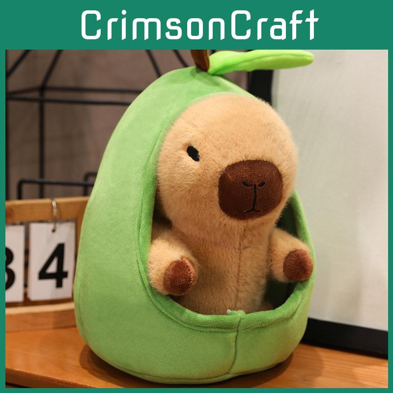 Capybara Fruit Nest Cartoon Plush Toy Girls Gift For Children Bedroom Decor
