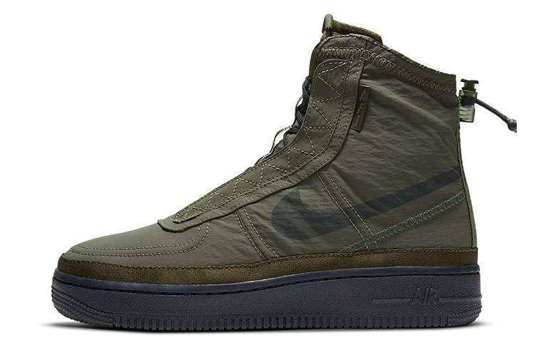 

Nike Air Force 1 High Shell Cargo Khaki Women s BQ6096-301 36