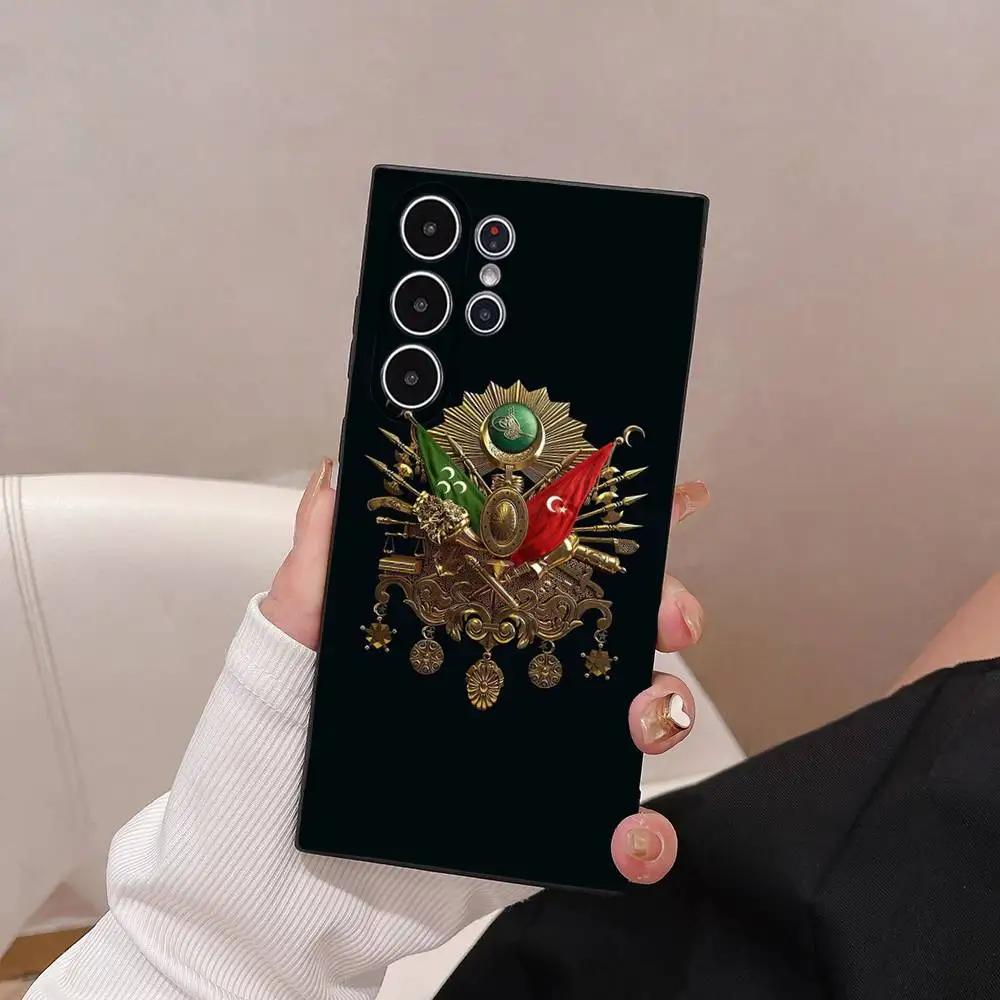 Ottoman Empire Coat Of Arms Phone Case For Samsung S series s21 s22 s23 s24 s25 FE Plus Ultra TPU Soft to Skin-friendly case