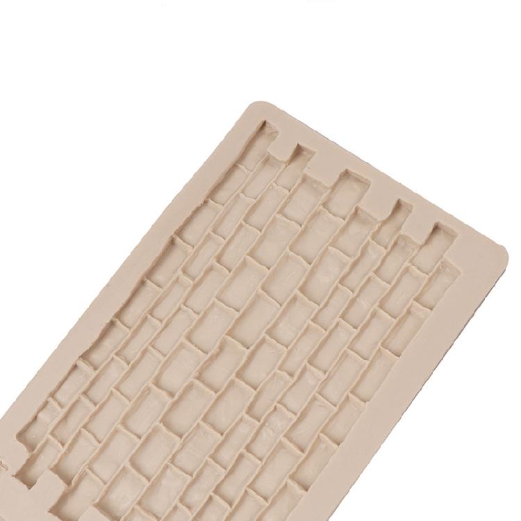 DIY Brick Wall Texture Baking Mold Birthday Cookie Tools Cake Decorating Tools
