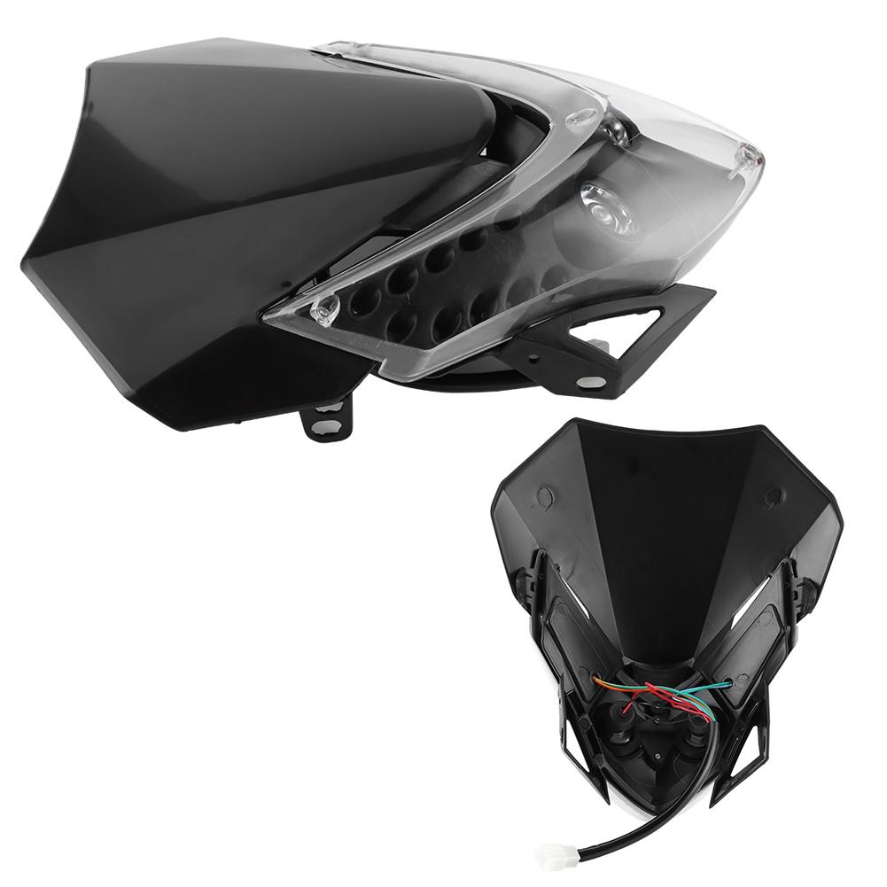 DC12V Dirtbike Motorsykkel LED Hovedlykt Sport Custom Kåpelykt Universell