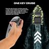 New Remote Control Fishing Bait Boat Dual Motor Fish Finder 4KG Loading Support Automatic Cruise/Route Correction Camouflage Bait Boat Fishing Gear