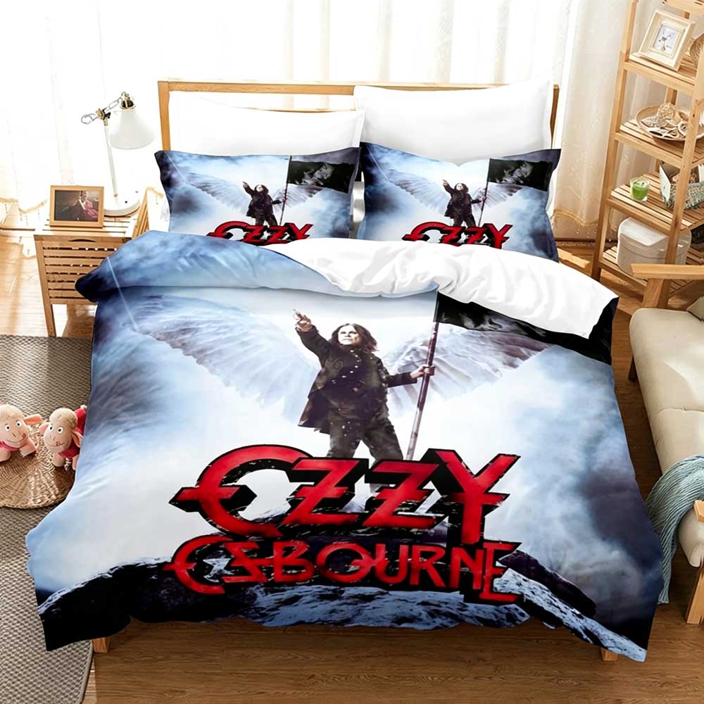 Ozzy Osbourne Retro Palagu Pārvalks Spilvendrāna