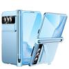 Per Google Pixel Fold Custodia Galvanizzata con Slot Penna Cerniera Protezione Completa Cerniera Magnetica Assorbimento Automatico Copri Telefono