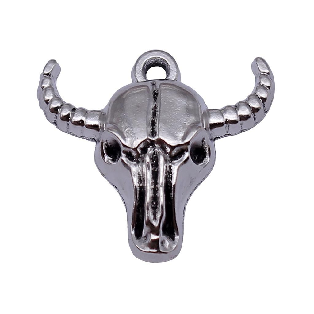 Pig Sheep Cow Mr Rabbit Charms Alloy Pendants For DIY Bracelet Necklace Accessories