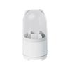 360° Rotary Makeup Brush Holder with Cover Luxury Cosmetics Storage Box  Desktop