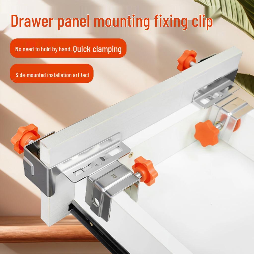 Stainless Steel Drawer Clamp Fixer: Quick Installation and Positioning Tool