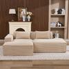 Canapé Tissu Économique de 235 cm de Large avec Deux Coussins + Ressorts Ensachés - Moderne, Simple, Confortable, Idéal pour les Petits Salons, Appartements et Bureaux