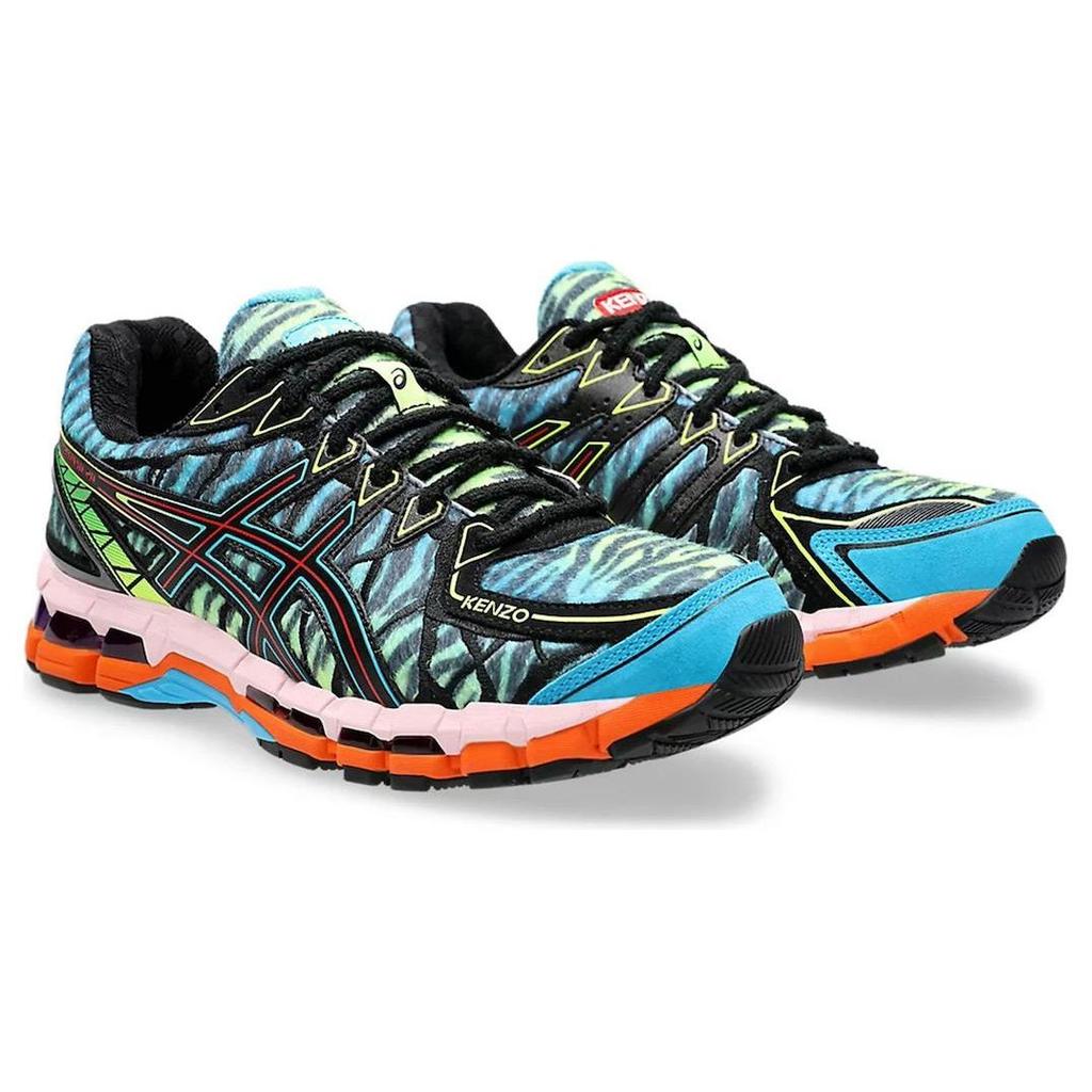 Kenzo x ASICS Gel Kayano 20 Cyan Zebra Herren Sneaker Blau 1201B032-400