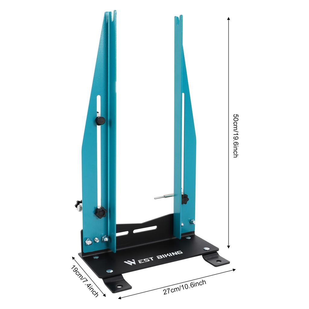 Portable Wheel Truing Stand Bicycle Wheel Alignment Repair Tool Wheel Tire Truing Stand Wheel Maintenance Rack Accessory
