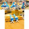 Adorable Smurfs Silicone Keychain Cute Cartoon Blue Papa Keyring Bag Charm
